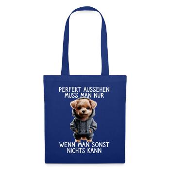 Funny Dog Saying Animal Lover Funny Dog Dog - Tote Bag - royal blue - Front