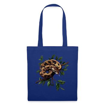 King Python Snakes Lover Terrarium Python - Tote Bag - royal blue - Front