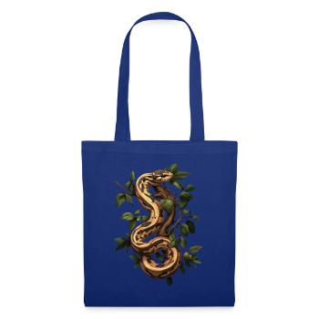 King Python Snakes Lover Terrarium Python - Tote Bag - royal blue - Front