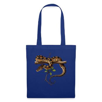 King Python Snakes Lover Terrarium Python - Tote Bag - royal blue - Front