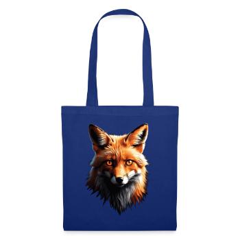 Funny Fox Fox Art Animal Nature Wildlife Animals - Tote Bag - royal blue - Front