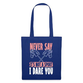 Hobby Horsing Hobby Horse Horse Horse Riding - Tote Bag - royal blue - Front