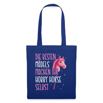 Hobby Horsing Hobby Horse Horse Horse Riding - Tote Bag - royal blue - Front