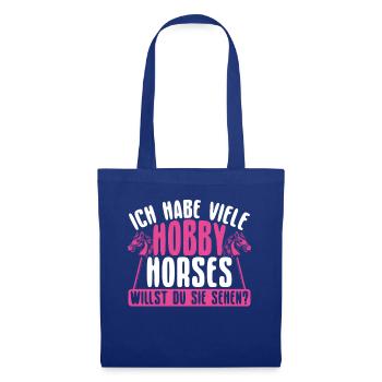 Hobby Horsing Hobby Horse Horse Horse Riding - Tote Bag - royal blue - Front