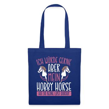 Hobby Horsing Hobby Horse Horse Horse Riding - Tote Bag - royal blue - Front