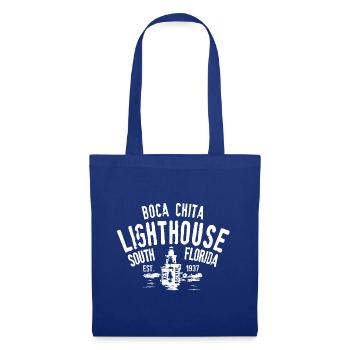 Boca Chita Lighthouse Key Biscayne - Sac en tissu - bleu royal - Devant