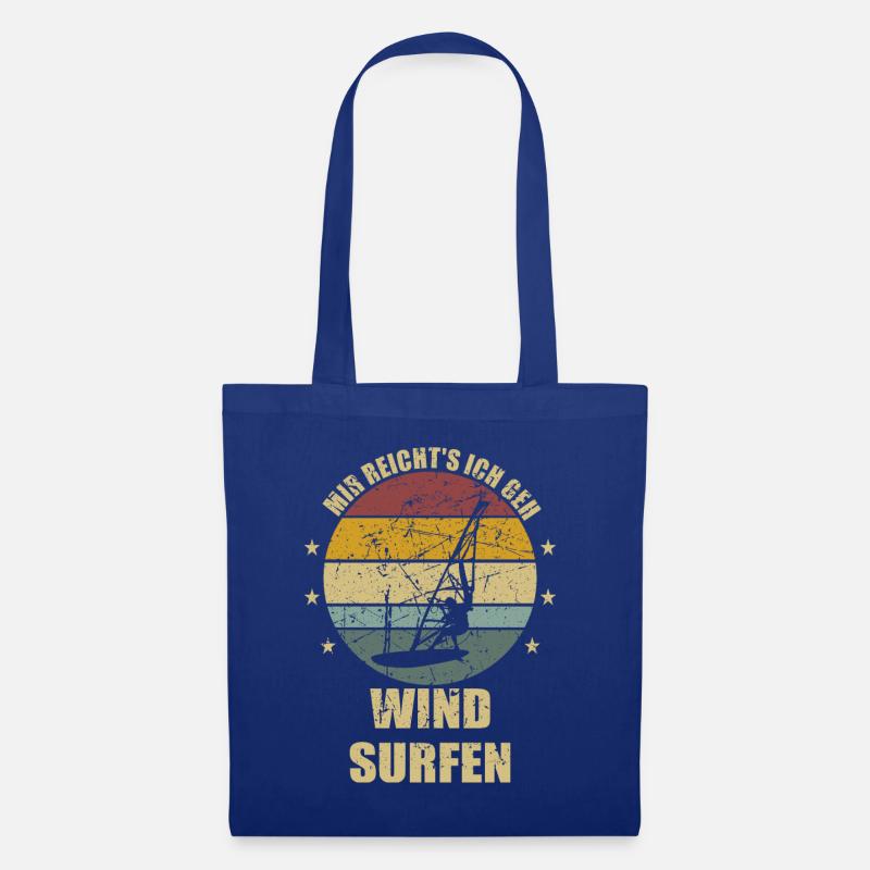 Mir reichts ich geh Windsurfen Bester Windsurfer - Stoffbeutel - Royalblau