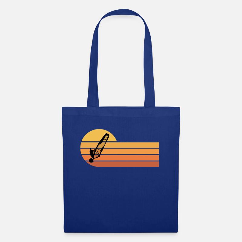 Windsurfen Windsurfer - Stoffbeutel - Royalblau