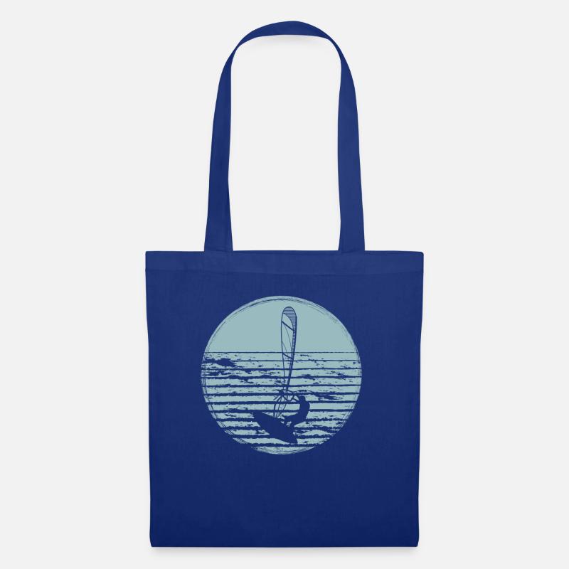 Windsurfen Windsurfer - Stoffbeutel - Royalblau
