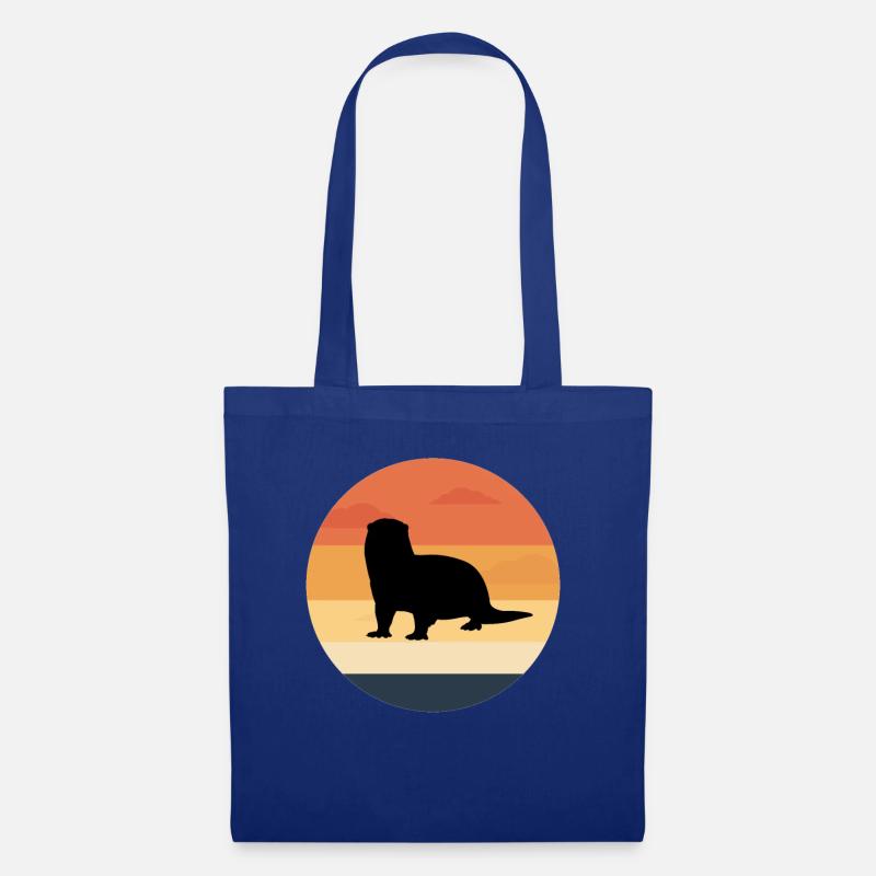 Otter - Stoffbeutel - Royalblau