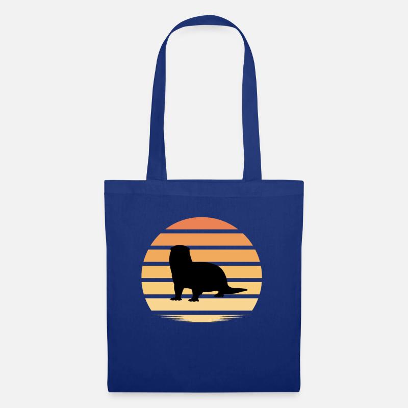 Otter - Stoffbeutel - Royalblau
