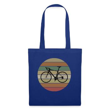 Gravelbike Gravel Vélo de course Vélo - Sac en tissu - bleu royal - Devant