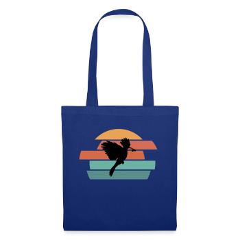 Hoopoe bird nature protection - Tote Bag - royal blue - Front