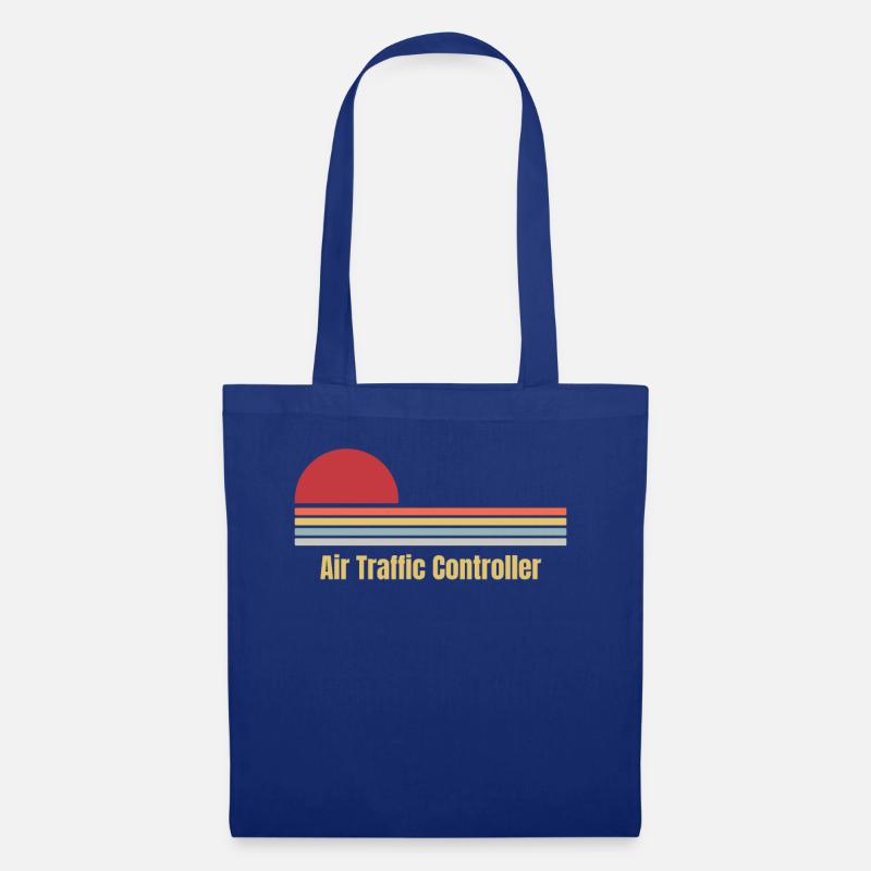 Air Traffic Controller - Stoffbeutel - Royalblau