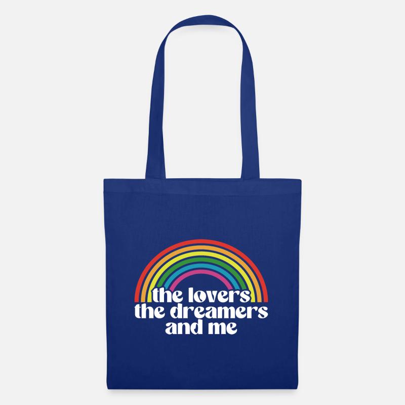 Rainbow Connection: Die Liebenden, Die Träumer und ich - Stoffbeutel - Royalblau