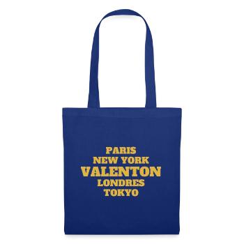 Valenton Style - Unique streets, unique style. - Sac en tissu - bleu royal - Devant