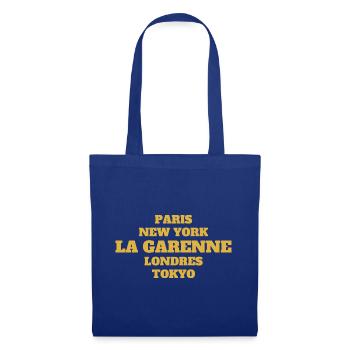 La Garenne Colombe - Unique streets, unique style. - Sac en tissu - bleu royal - Devant