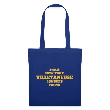 Villetaneuse Style - Unique streets, unique style. - Sac en tissu - bleu royal - Devant