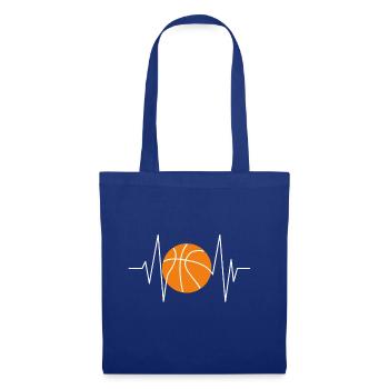 basketball heart rate - Tote Bag - royal blue - Front