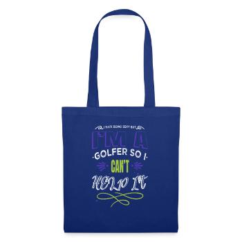 Golf Golf Clubs Geek Gift Funny Animals Sayings - Tote Bag - royal blue - Front