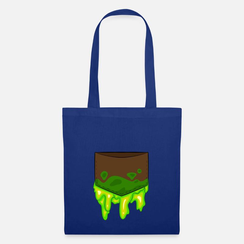 Viskose Tasche - Stoffbeutel - Royalblau