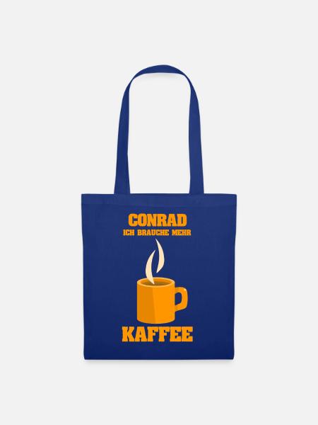 Cafe Conrad - Stoffbeutel - Royalblau