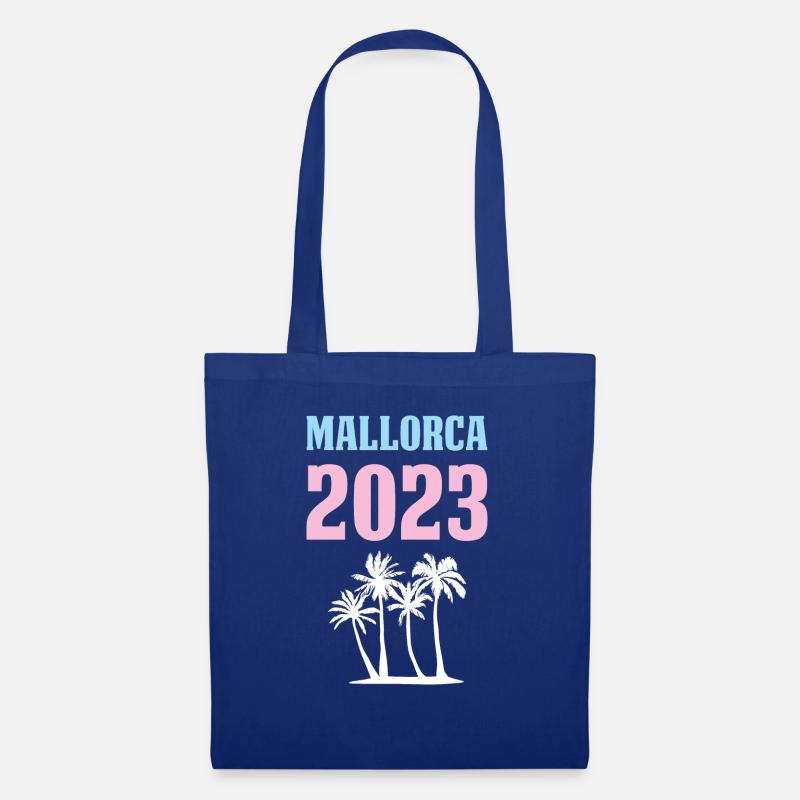 Mallorca 2023 - Stoffbeutel - Royalblau