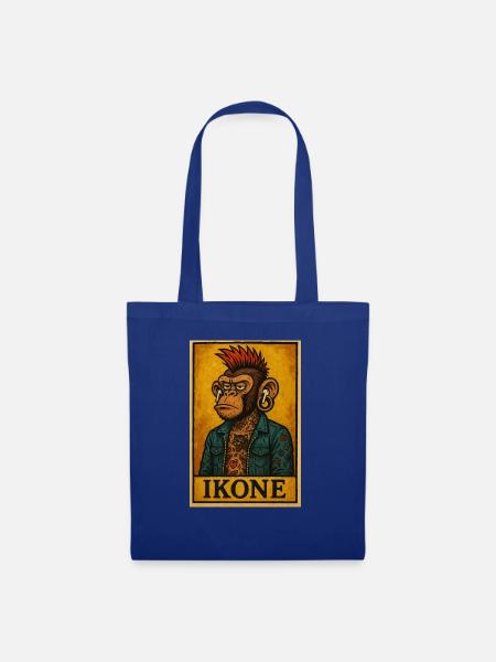 IKONE - Stoffbeutel - Royalblau