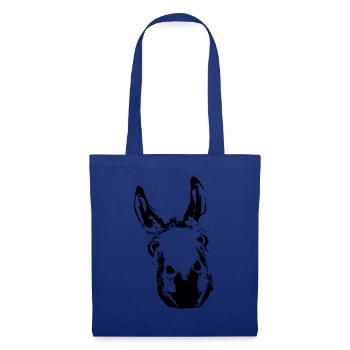 Donkey King - Sac en tissu - bleu royal - Devant