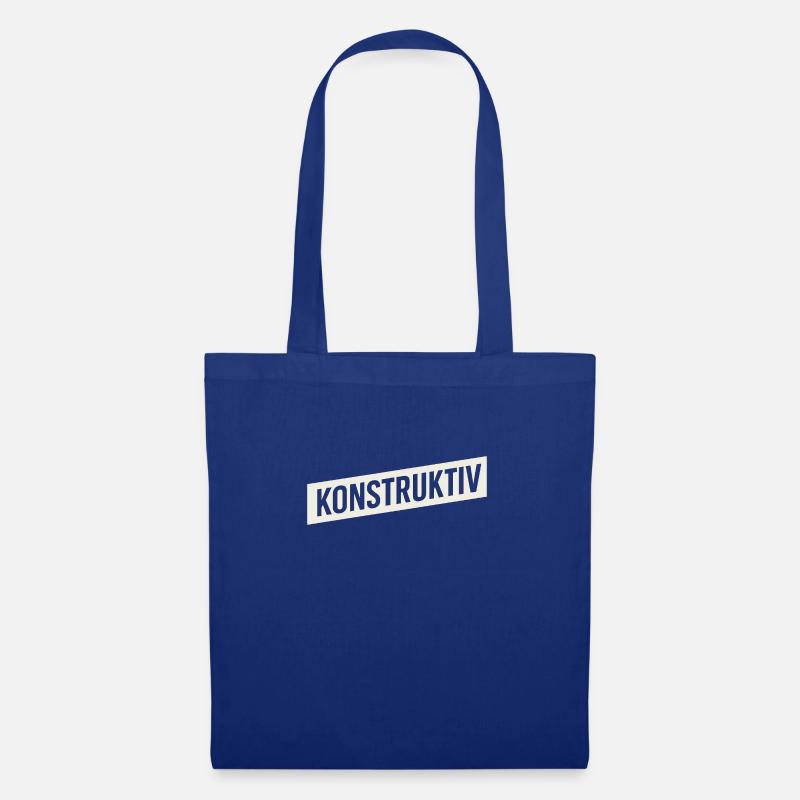 Constructif - Sac en tissu - bleu royal