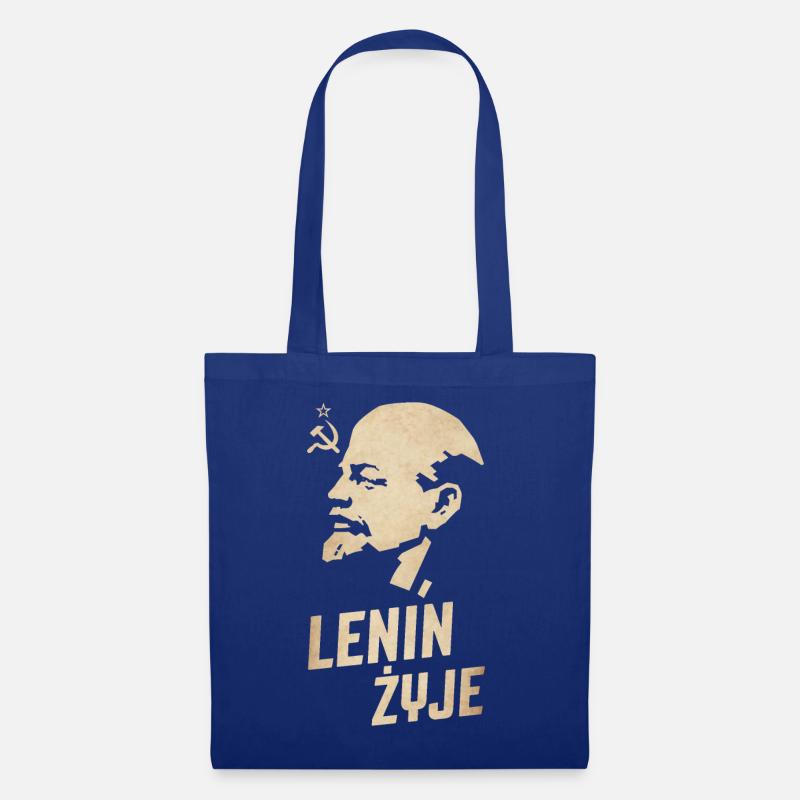 Lenin lebt - Stoffbeutel - Royalblau