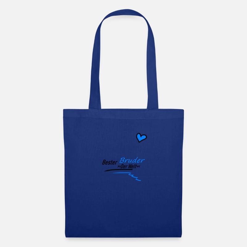 Bester Bruder - Stoffbeutel - Royalblau