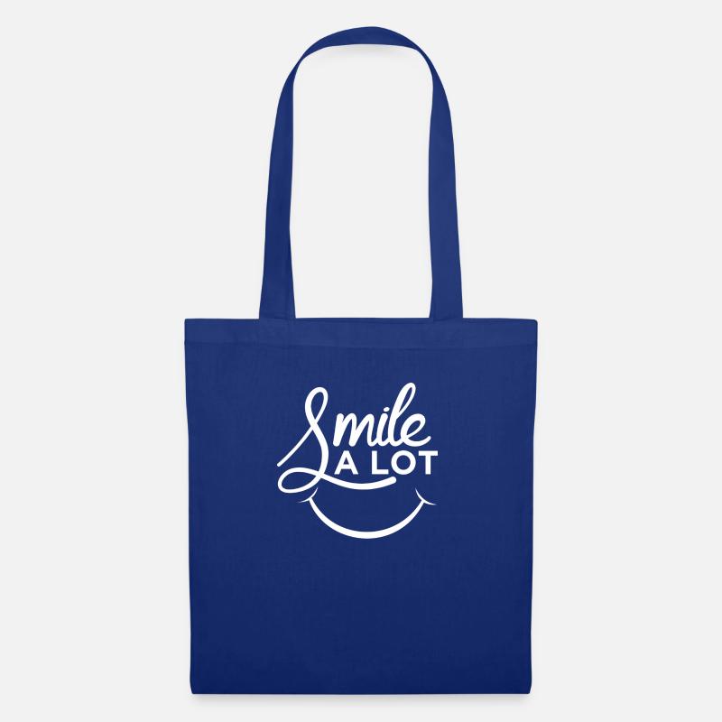 T-SHIRT TYPOGRAPHIE 22 - Stoffbeutel - Royalblau