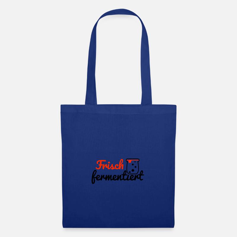 Frisch fermentiert - Stoffbeutel - Royalblau