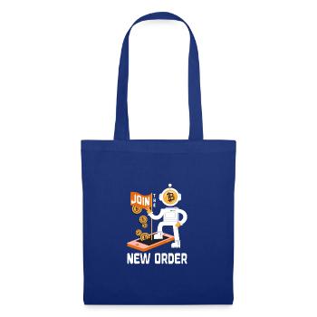 Join The New Order Bitcoin Lovers Crypto Trader - Tote Bag - royal blue - Front