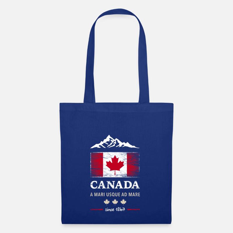 Canada Ottawa Maple Leaf Maple Leaf Canada America - Tote Bag - royal blue