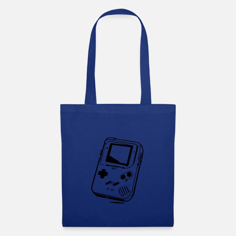 Game Boy - Stoffbeutel - Royalblau