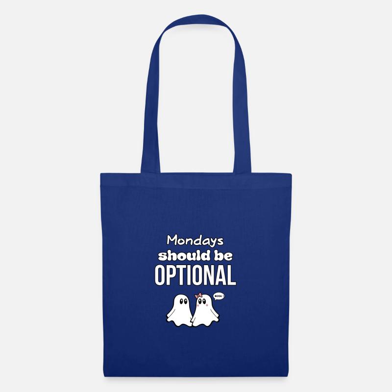 GHOST QUOTES 05 - Tote Bag - royal blue