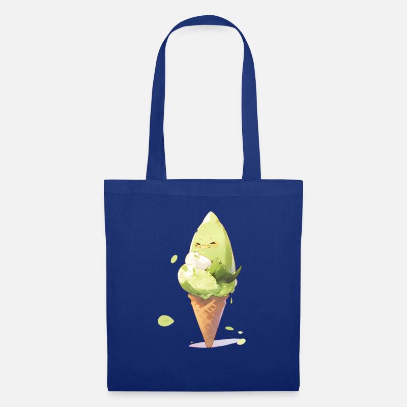 Avocadoeis - Stoffbeutel - Royalblau