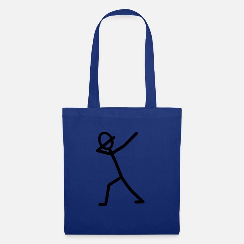 DAB DÄB Jubel Geschenkidee - Stoffbeutel - Royalblau