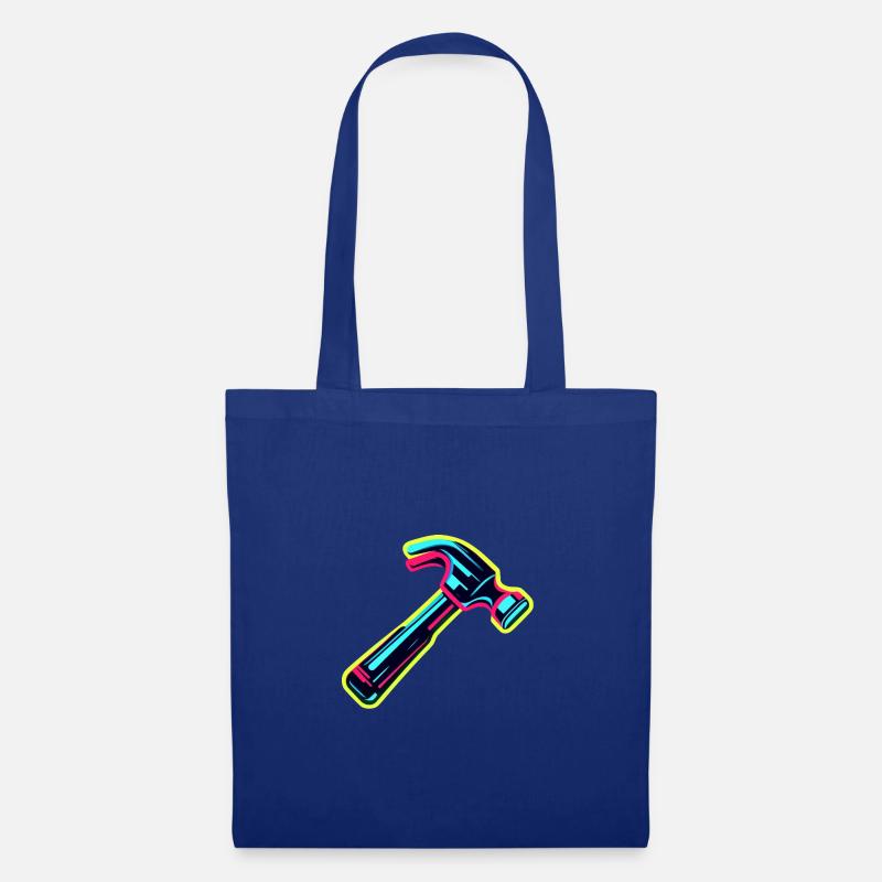 Hammer neon - Stoffbeutel - Royalblau