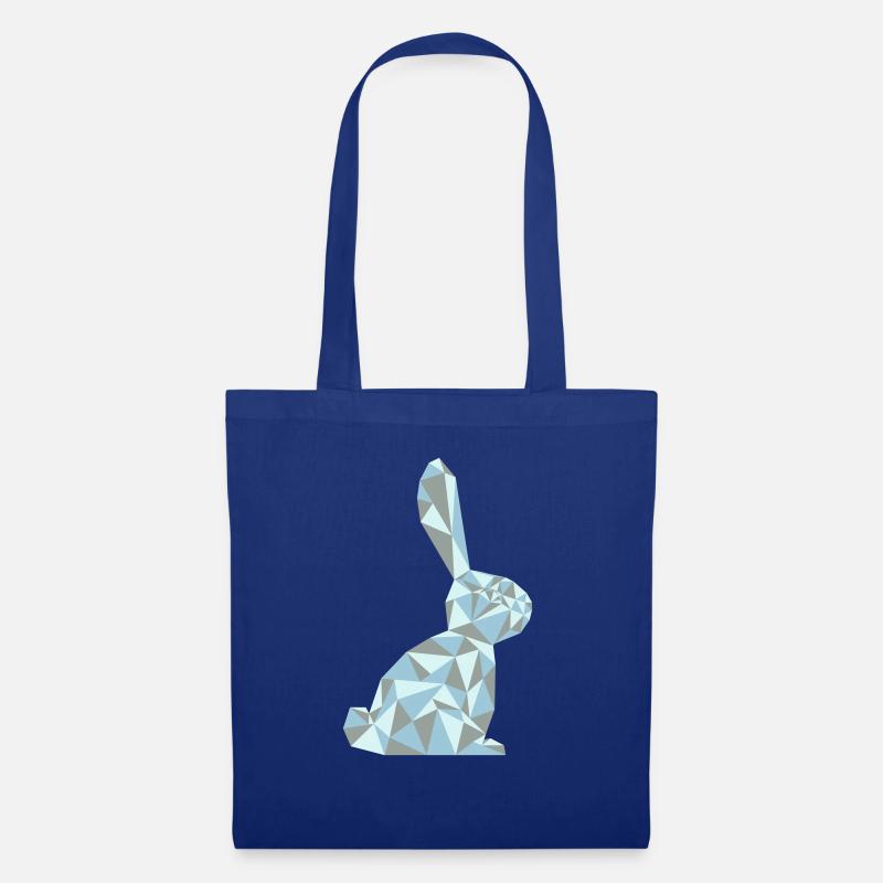 Hase - Stoffbeutel - Royalblau