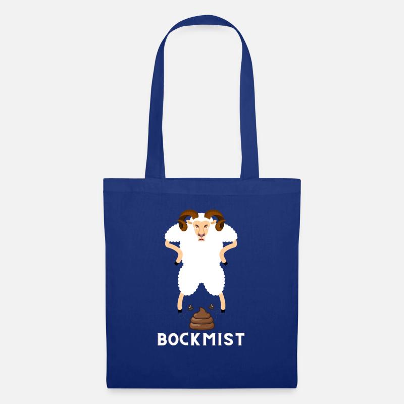 Bockmist - Stoffbeutel - Royalblau