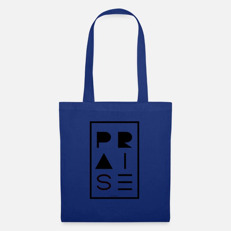 Praise BLACK - Stoffbeutel - Royalblau
