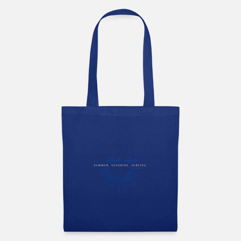 Sommer Sonne Urlaub - Stoffbeutel - Royalblau