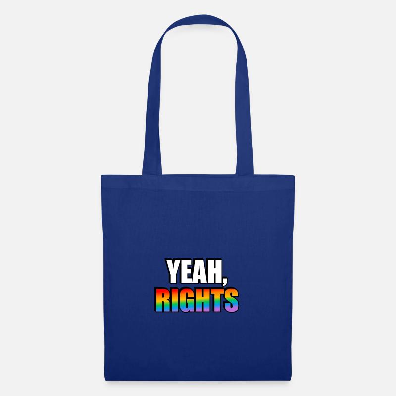 Ja Rechte LGBT Pride - Stoffbeutel - Royalblau