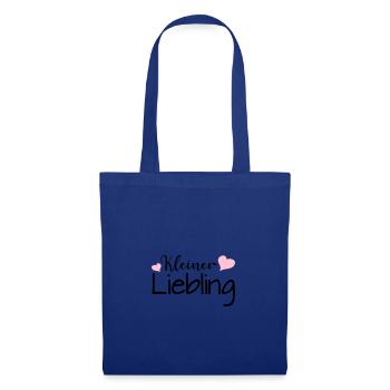 Kleiner Liebling - Stoffbeutel - Royalblau - Vorne