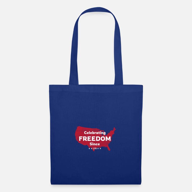 Celebrating FREEDOM since 1776 - Stoffbeutel - Royalblau