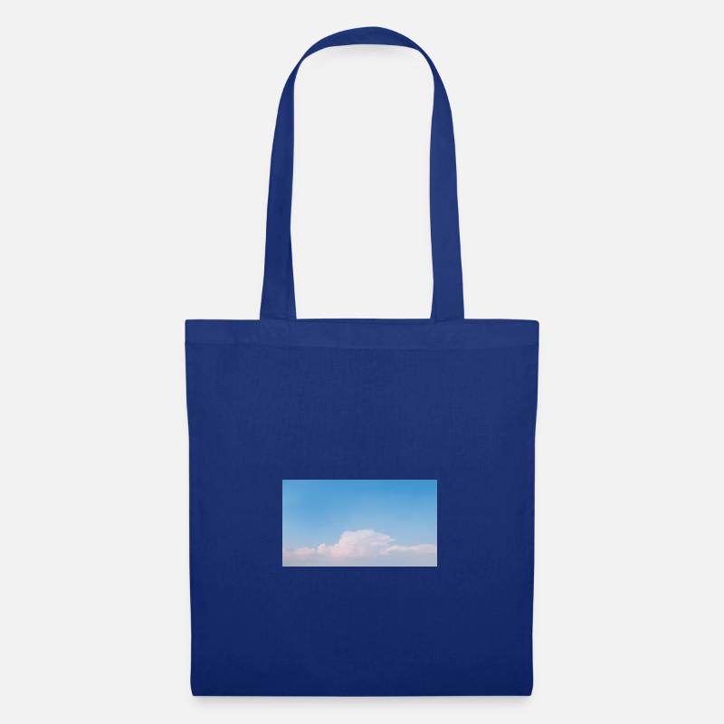 Wolken No 1 - Stoffbeutel - Royalblau
