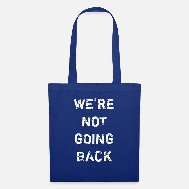 We are not going back Kamala Harris - Tote Bag - royal blue